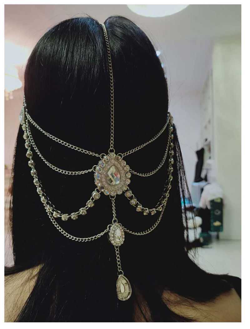 New Style Headwear Hair Accessories Female Super Fairy Adult Ethnic Style Head Chain