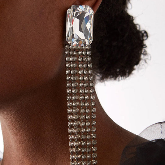 Luxury Fashion Long Tassel Earrings Jewelry For Women