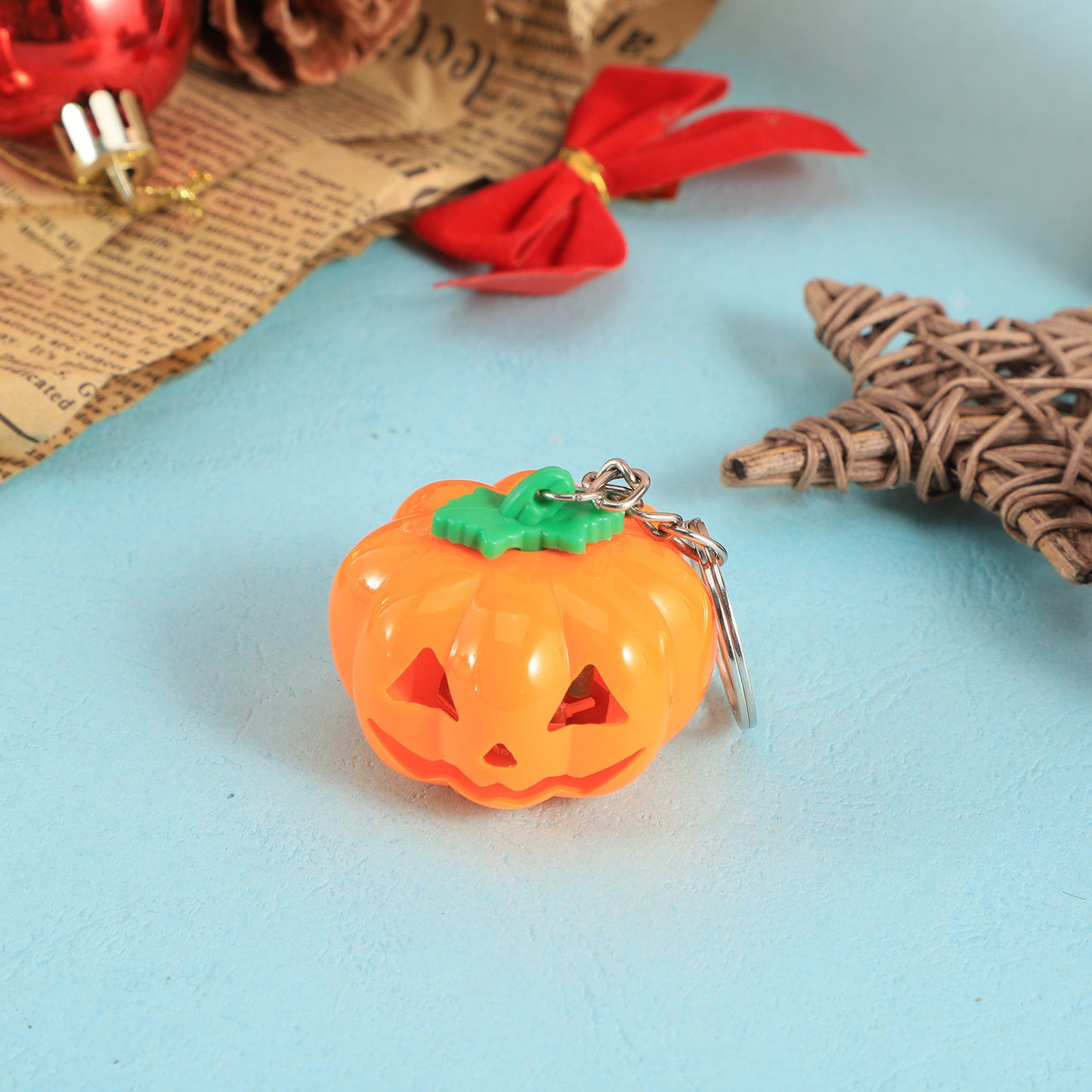 Pumpkin Pendant Necklace Pumpkin Keychain Gift