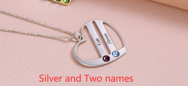 DIY Custom Engraved Name S925 Silver Diamond Necklace