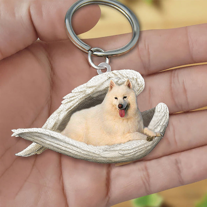 Creative Fashion Cute Dog-shaped Acrylic Keychain