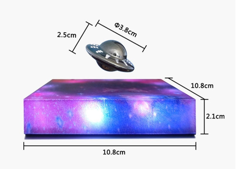 Levitating UFO Color Galaxy Lamp