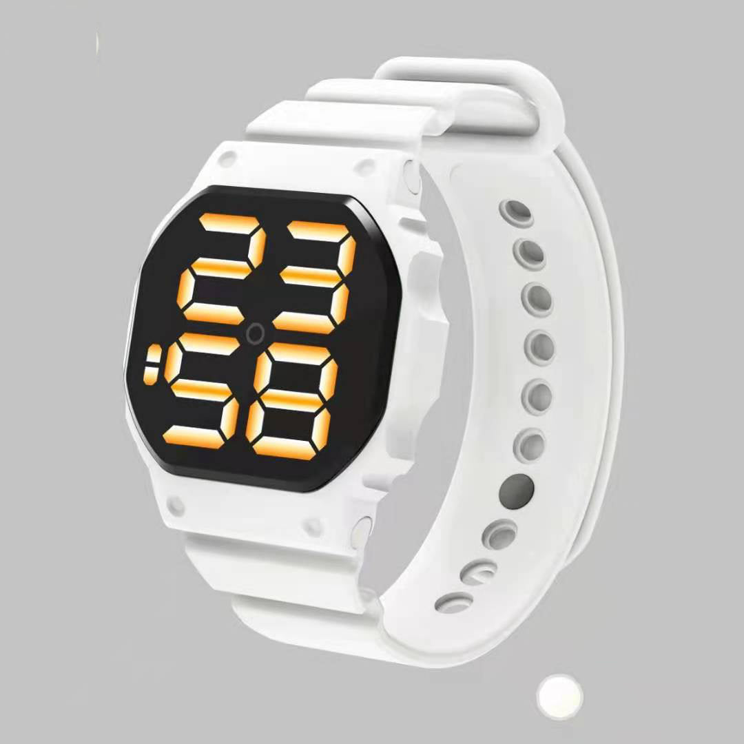 Creative Led Watch Fashion Trend Silicone Bracelet Luminous Sports Student Electronic Watch