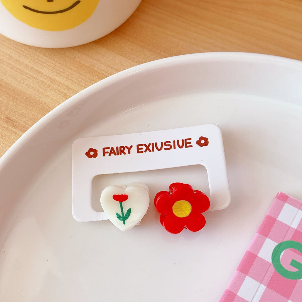 Cute Cartoon Mini Hair Clips for Girls