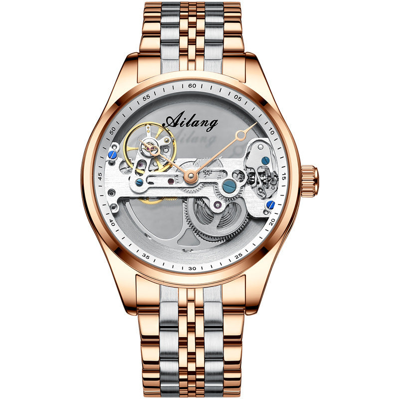 Men's Luminous Skeleton Automatic Mechanical Watch