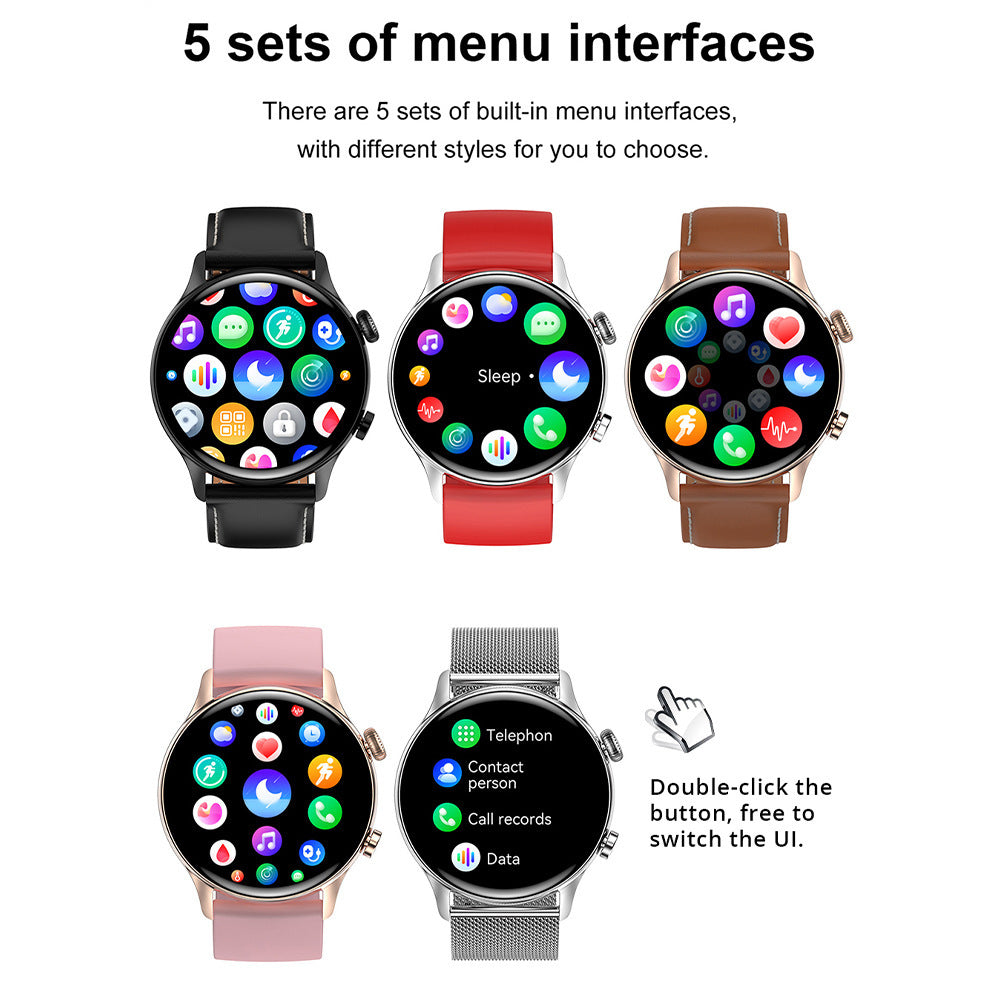 Voice Call Full Screen Smart Watch