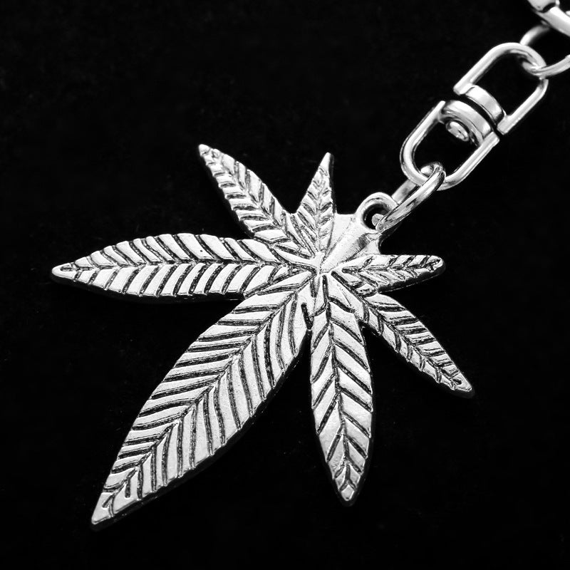 Maple Leaf Key Chain Creative Car Men And Women