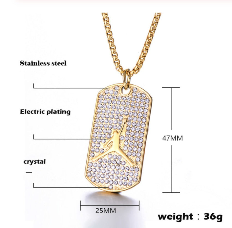 Men's Luxury Diamond Date Quartz Watch