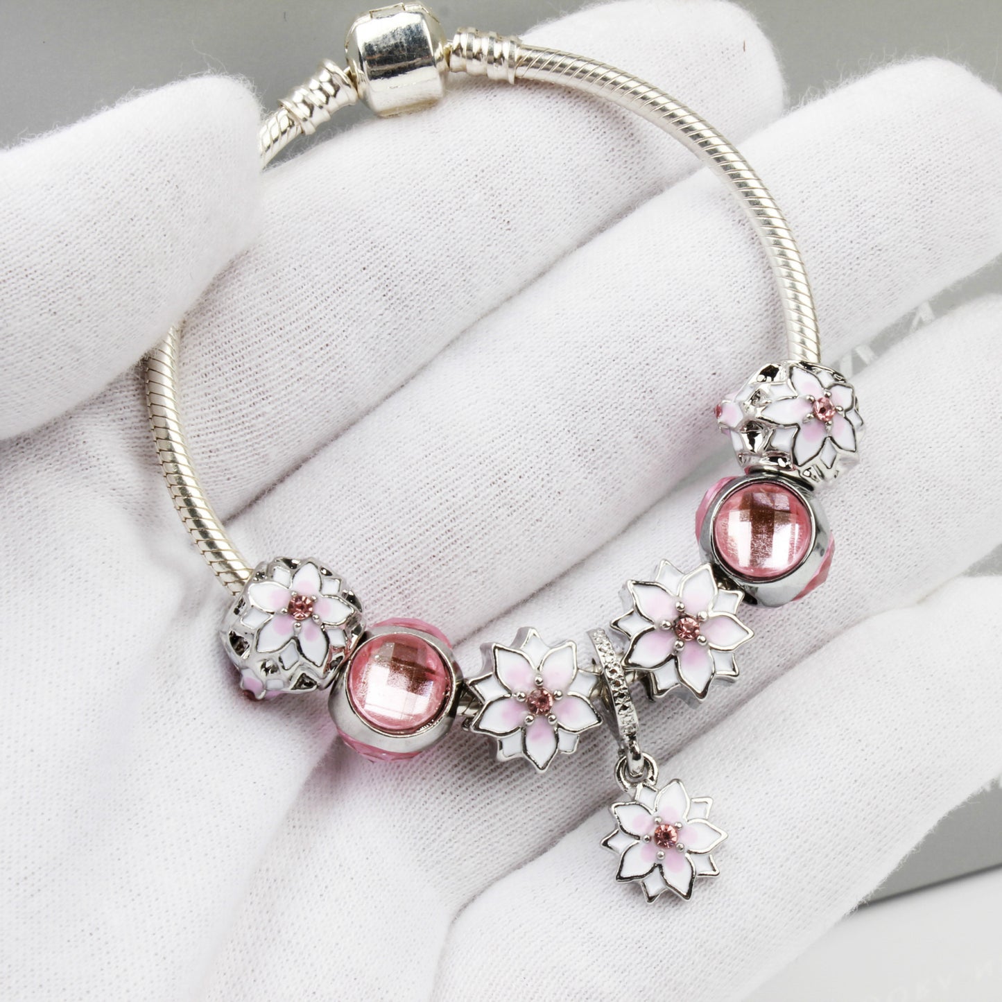 Magnolia bracelet bracelet alloy bracelet