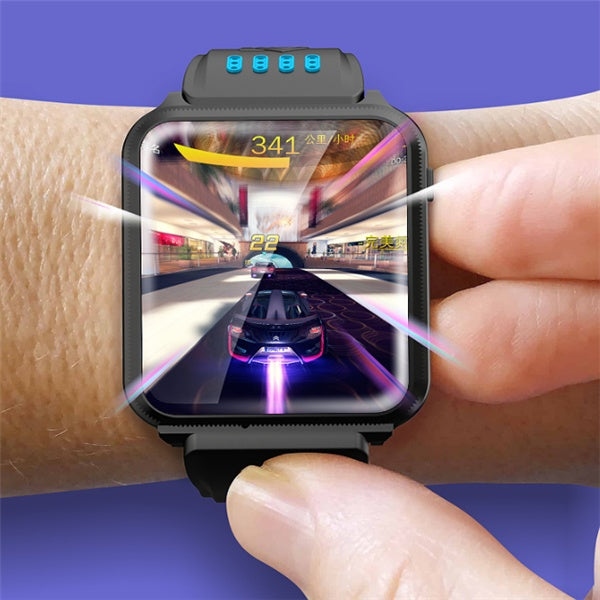 Fully Waterproof Smart Phone Watch: 4G & High-Resolution Display