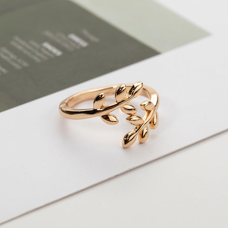 Women Leaf ring