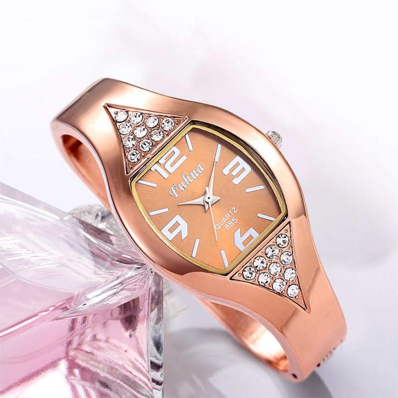 Watch rose gold ladies bracelet watch