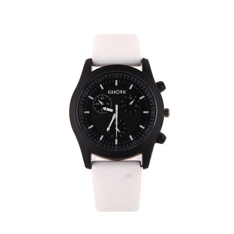 Fashion Jelly Silicone Strap Quartz Watch