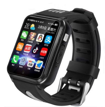 Fully Waterproof Smart Phone Watch: 4G & High-Resolution Display