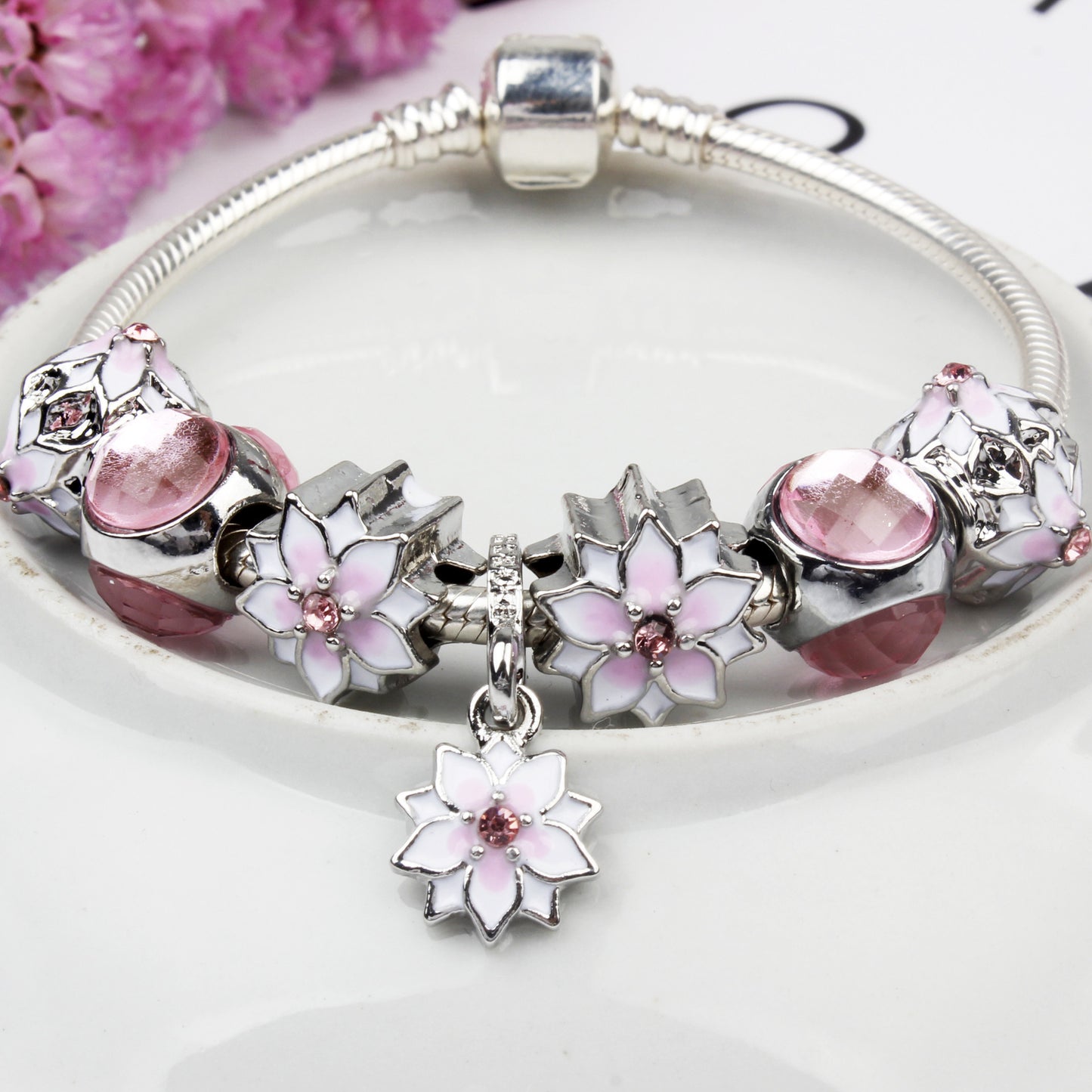 Magnolia bracelet bracelet alloy bracelet