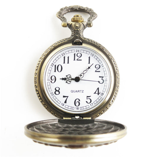 Vintage classic poker card pocket watch