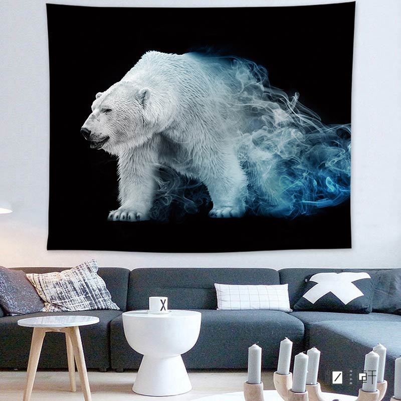Exotic Wildlife Printed Tapestry