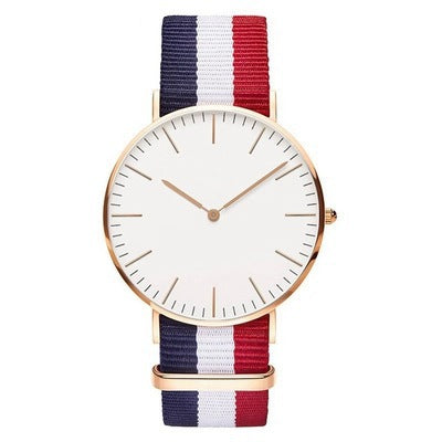 Nylon with two-needle watch