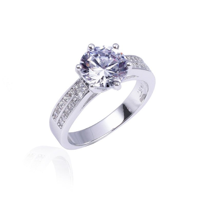 Wedding Rings Jewelry for Women Simulated Diamond Engagement Ring