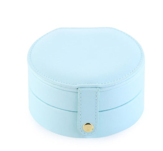 Portable Zippered Cosmetic and Jewelry Storage Box