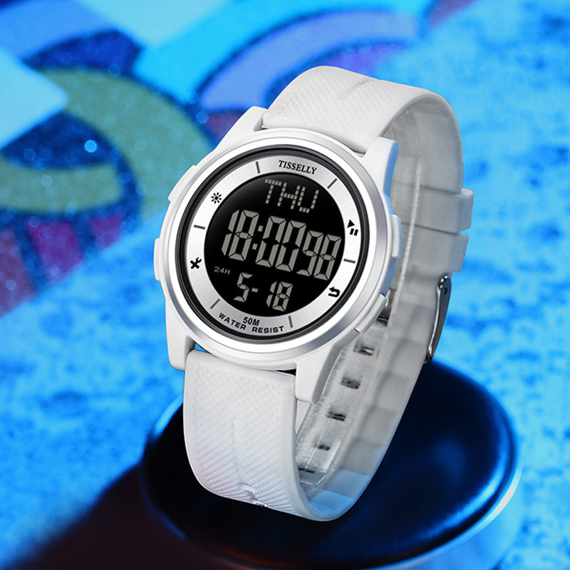 Simple Luminous Waterproof Multifunctional Electronic Watch