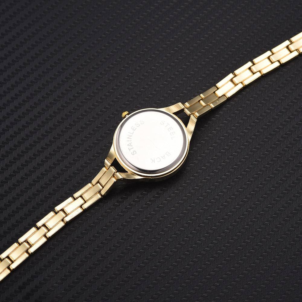 Alloy personality quartz watch