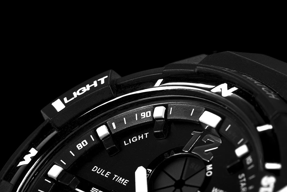 Functional waterproof electronic sports watch