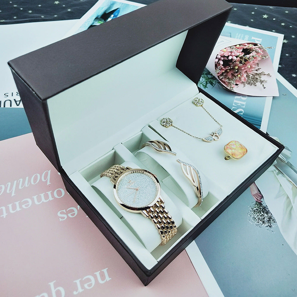 5-piece watch gift box set fashion decoration