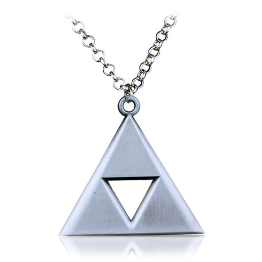 The legend of zelda triangle necklace