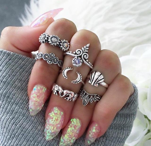 Our Favorite set of rings - Vintage Knuckle Rings!