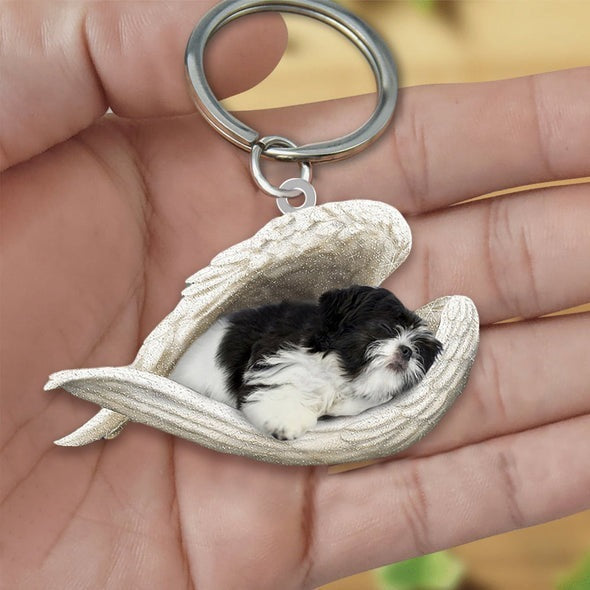 Creative Fashion Cute Dog-shaped Acrylic Keychain