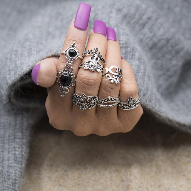 Our Favorite set of rings - Vintage Knuckle Rings!