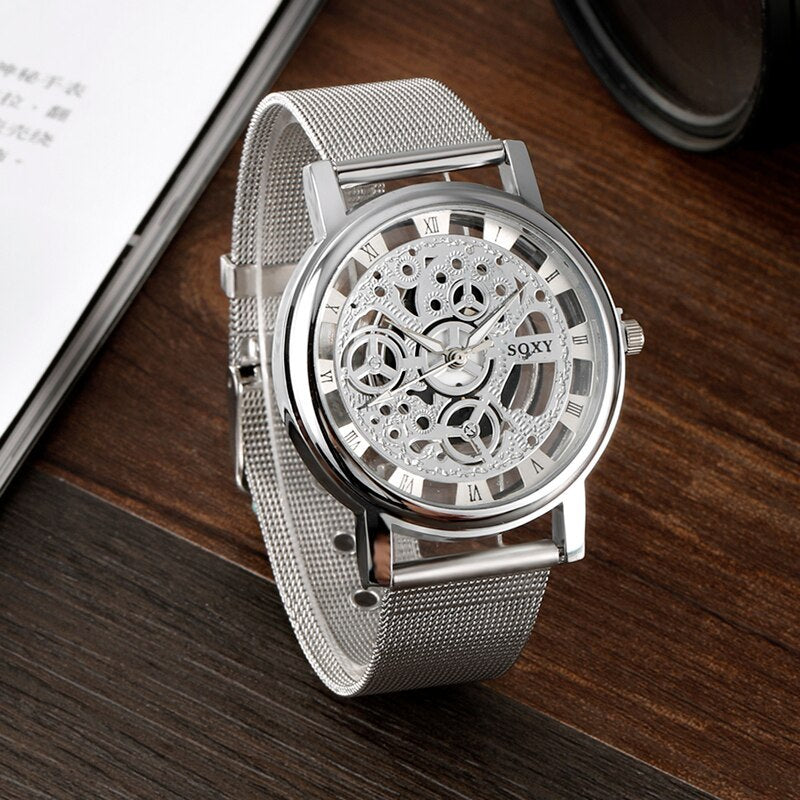 Non-mechanical hollow watch