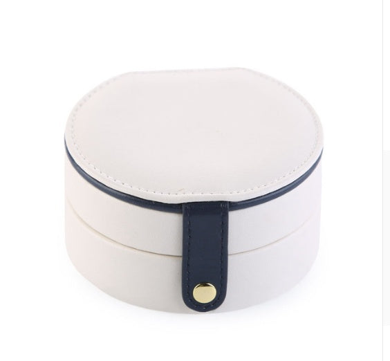 Portable Zippered Cosmetic and Jewelry Storage Box