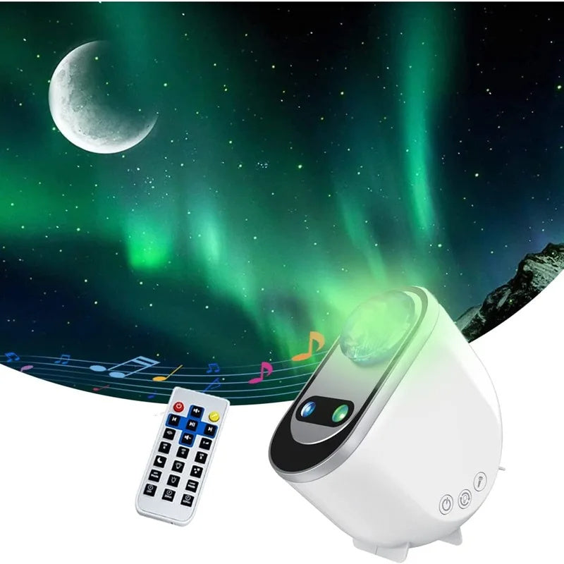 Aurora Borealis Starlight Projector & Galaxy Night Light