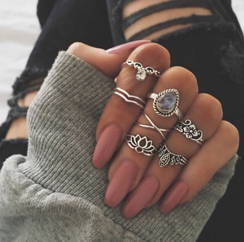 Our Favorite set of rings - Vintage Knuckle Rings!