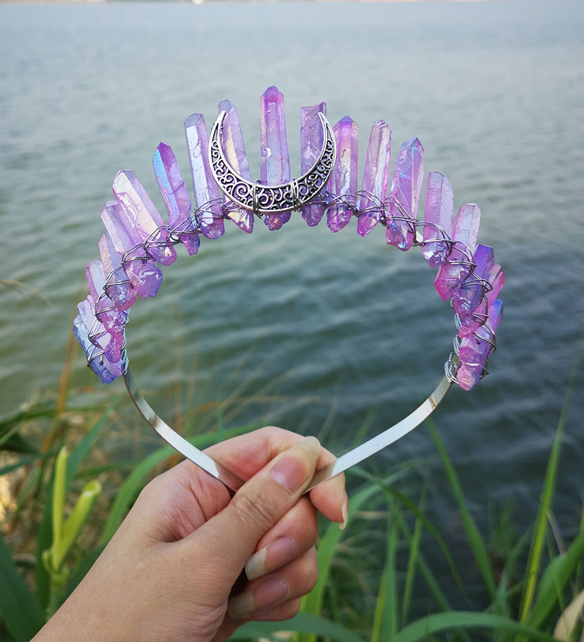 Mermaid Color Moon Accessories Headband