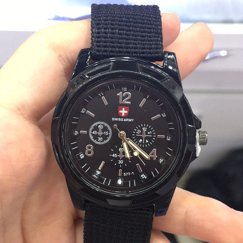 Sea and Land Air Force Quartz Military Watch