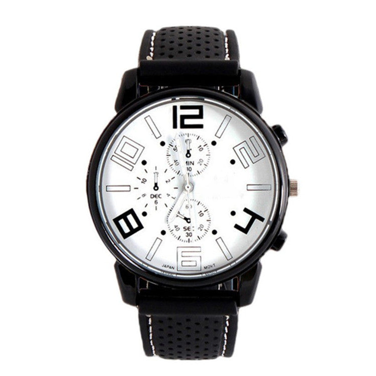 Racing concept sports car silicone watch