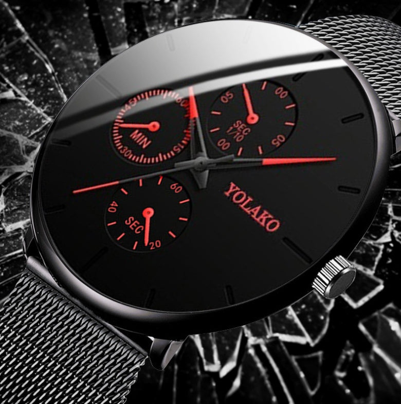 Men's Fashion Business Casual Ultra-Thin Quartz Watch