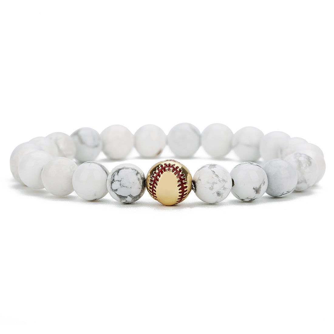 Men's baseball bracelet