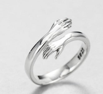 Embrace Sterling Silver Adjustable Ring