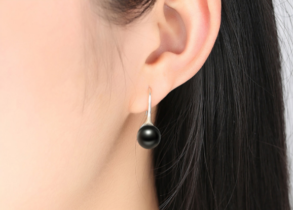 Korean Temperament All-match Female Pearl Earrings