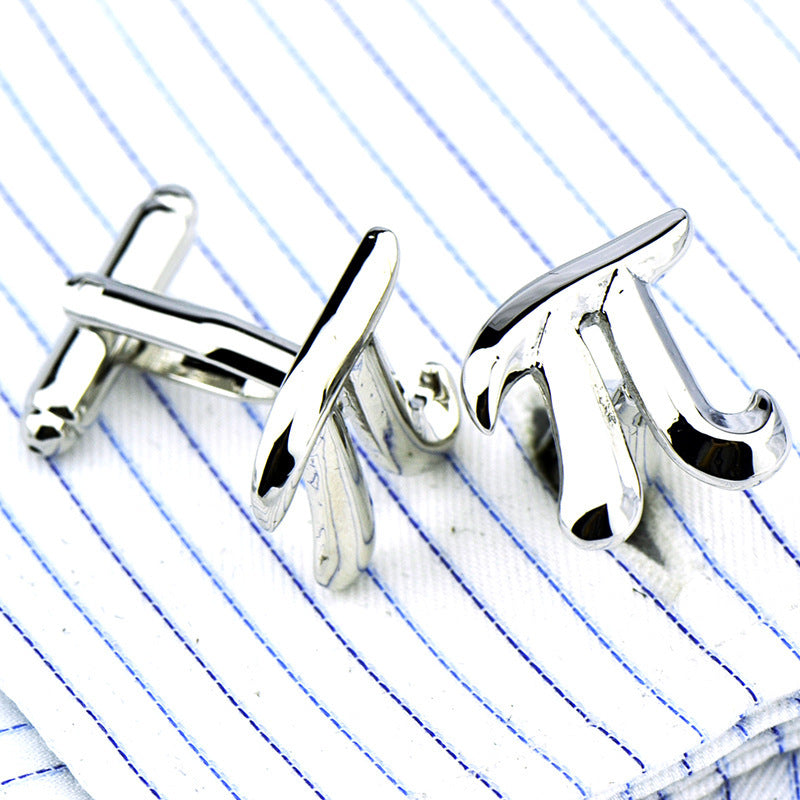 Mathematical Physics Greek Letter Symbol π Cufflinks