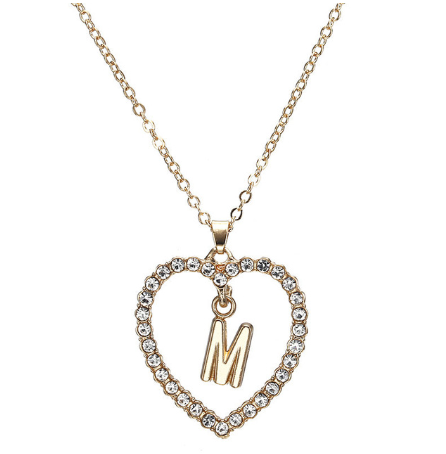 Romantic Love Pendant Necklace For Girls