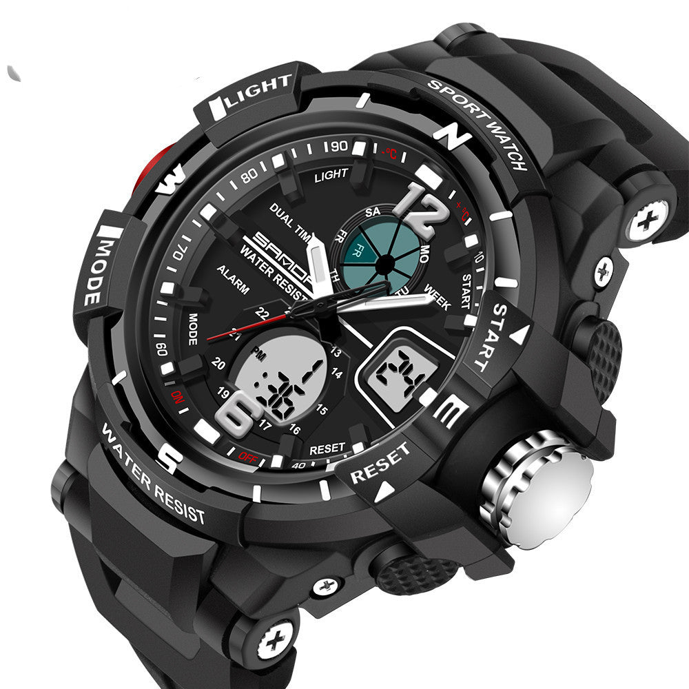 Functional waterproof electronic sports watch