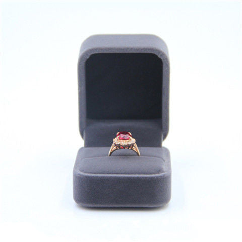 Flannel Jewelry Set Storage Boxes