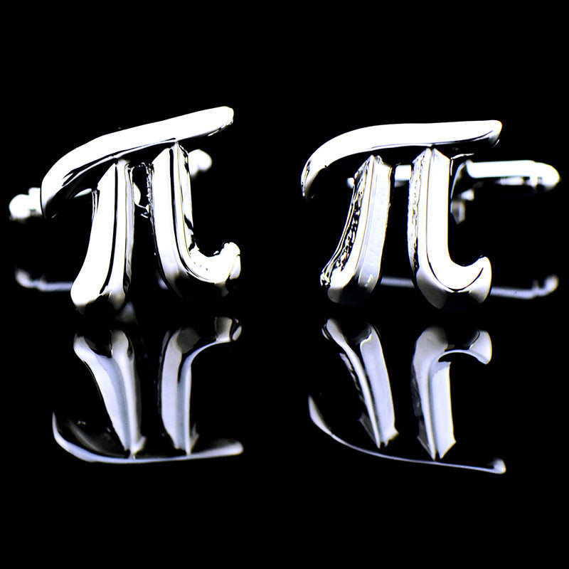 Mathematical Physics Greek Letter Symbol π Cufflinks