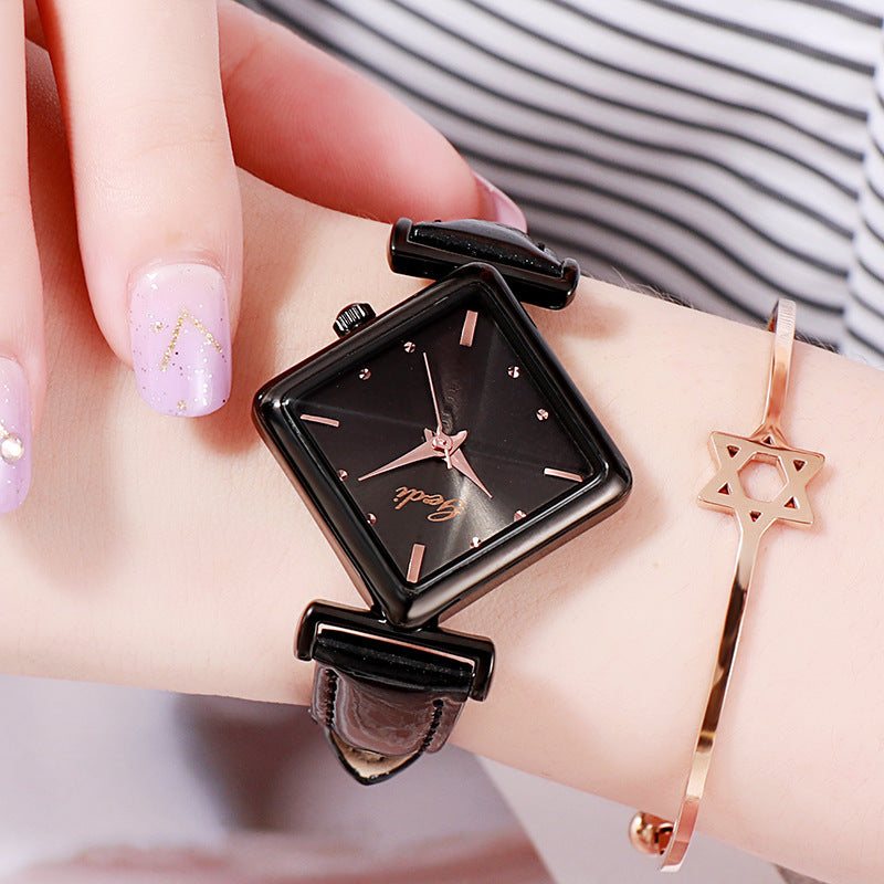 Female classic all-match wrist watch