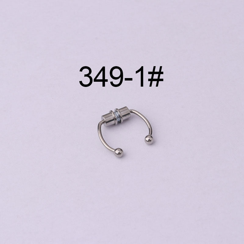 Stainless Steel Magnetic Nose Ring Without Perforated Nose